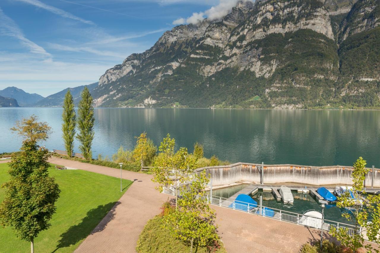 انتيرتيرزين Apart Holidays - Marina Walensee المظهر الخارجي الصورة