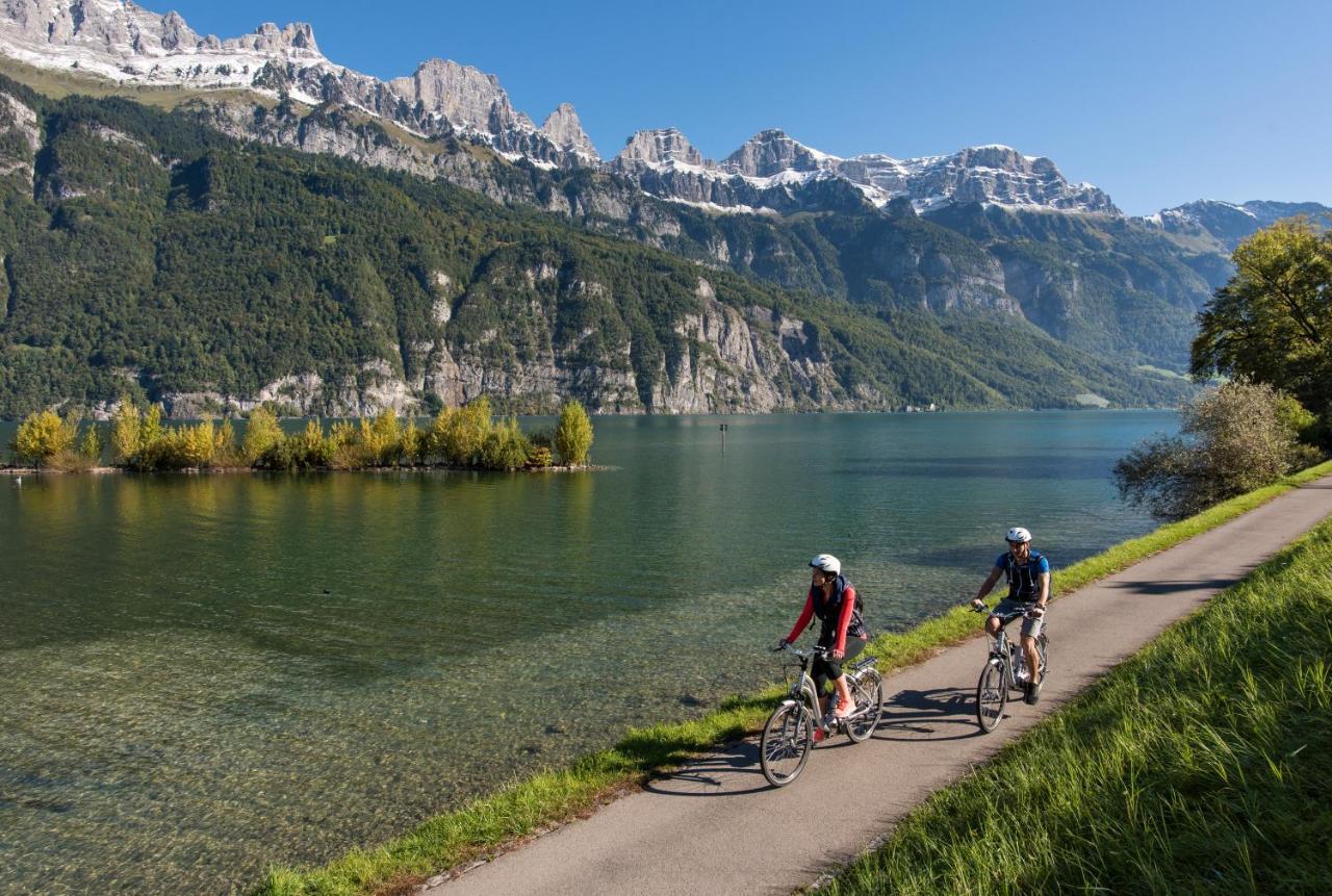 انتيرتيرزين Apart Holidays - Marina Walensee المظهر الخارجي الصورة